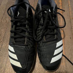 Mens Adidas Baseball cleats- size 10- hardly worn-great condition